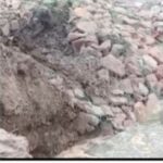 बलिया में गंगा किनारे बाढ़ सुरक्षा कार्य होने लगे धराशायी, सरयू की का कहर जारी