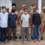 बलिया में स्वर्ण कारोबारी से लूट का खुलासा, छह गिरफ्तार, तीन वांछित