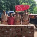 बलिया से ट्रैक्टर-ट्राली से बिहार जा रहा 70 पेटी अंग्रेजी शराब बरामद, एक गिरफ्तार